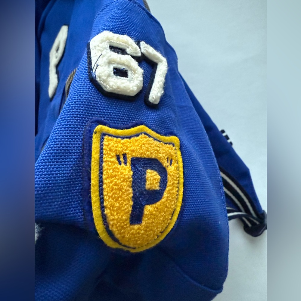 Polo Ralph Lauren 67 Bear Baseball Embroidered Men's Backpack - Picture 4 of 12